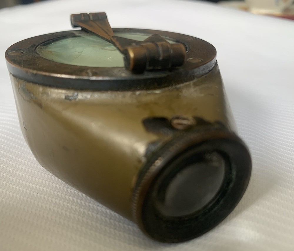 Vintage RARE Marching Compass MarkVII Model E U.S.E.D Sperrygyroscope Co NY