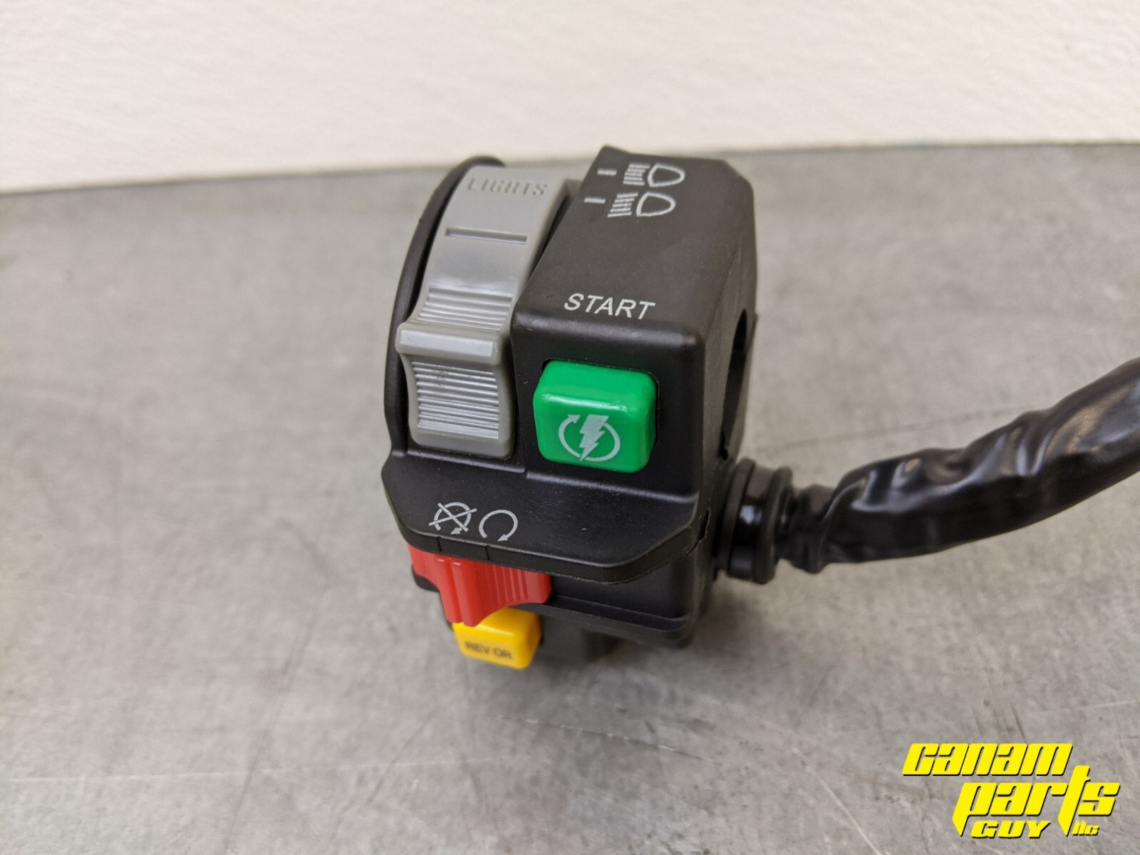 Can Am Outlander Renegade Start Stop Headlight Override Handle Switch
