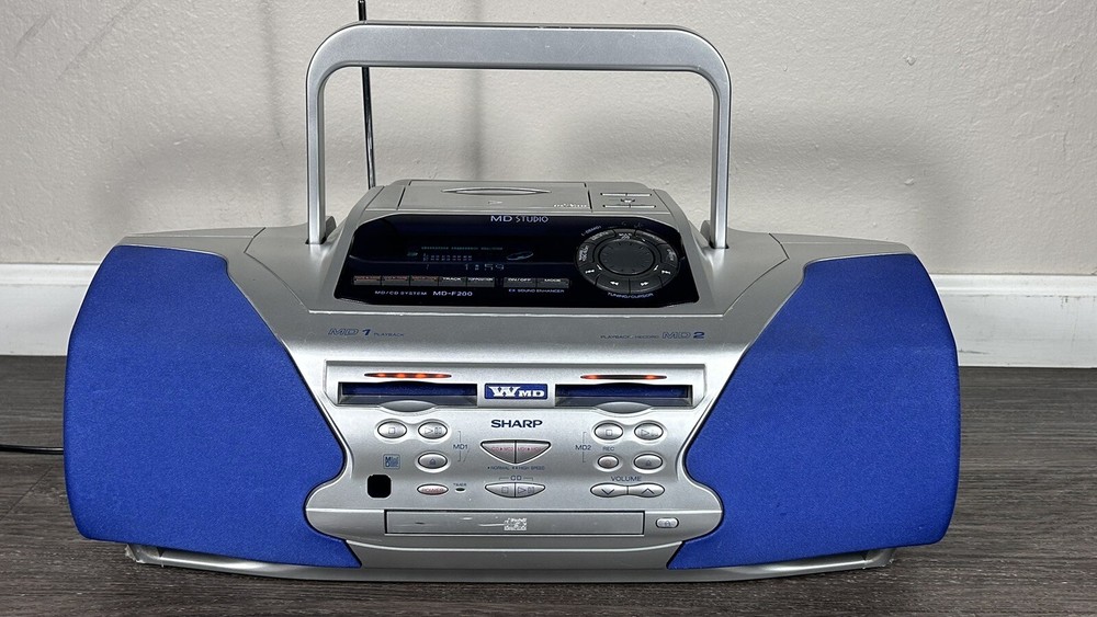 SHARP MD Studio MD-F200 MD/CD System Tape Don’t Work