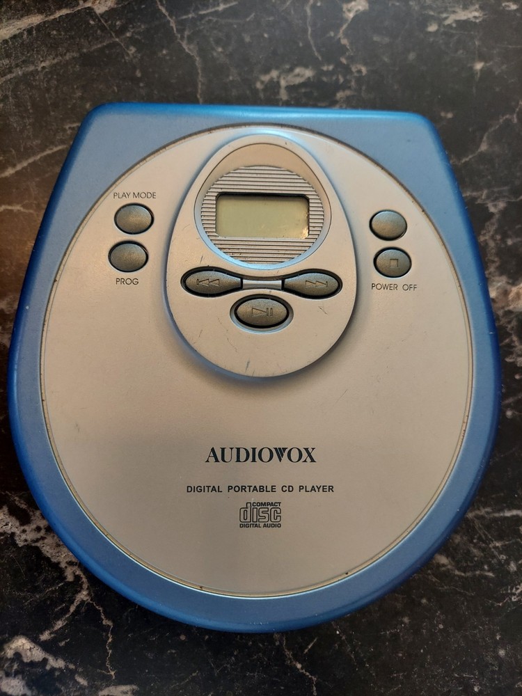 Audiovox Digital Portable CD Player DM8900-00 Tested