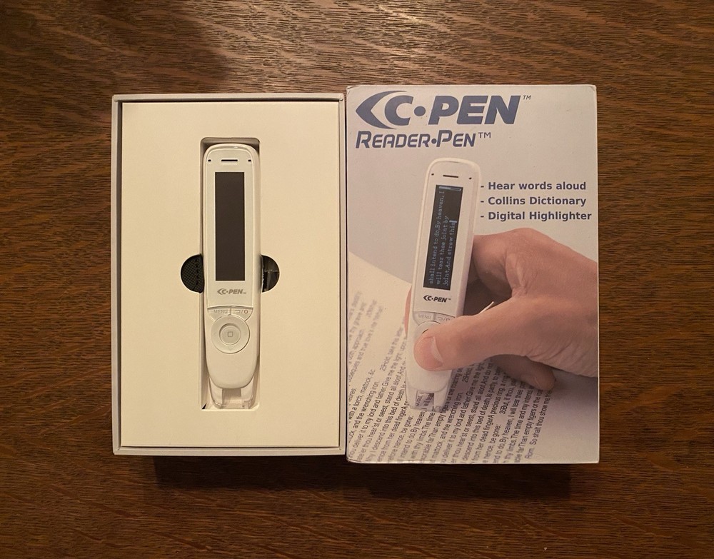 C-Pen Reader Pen Collins Dictionary Digital Highlighter Voice Function USB Audio