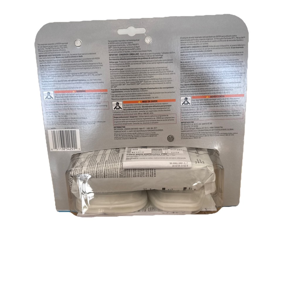 3M Safety Paint Project Respirator Size Medium