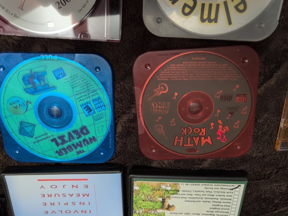 Various PC Educational Software (Listed in Description)
