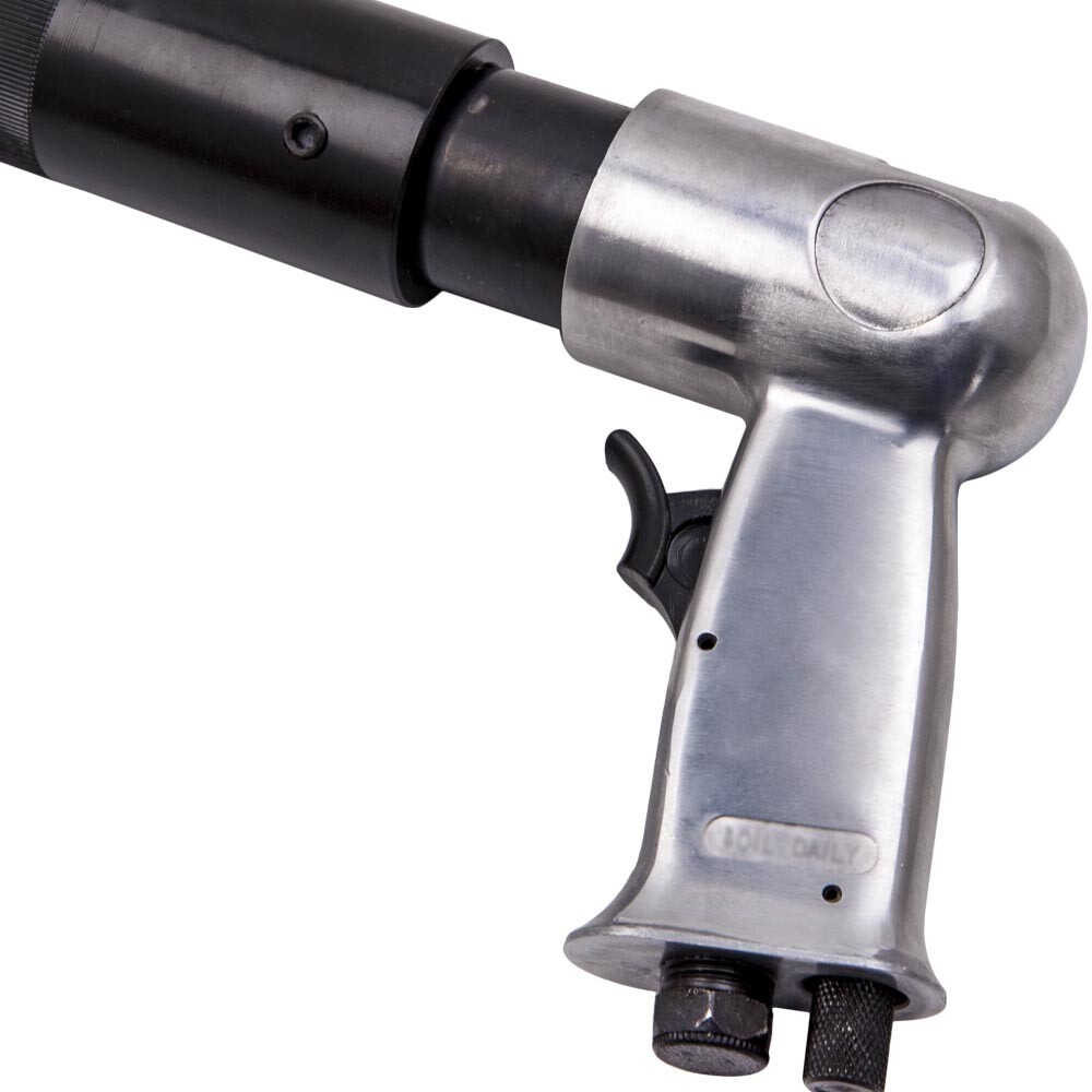 Pistol Grip Design Clean Rust Corrode Remove Air Needle Scaler Pneumatic Tool 7"