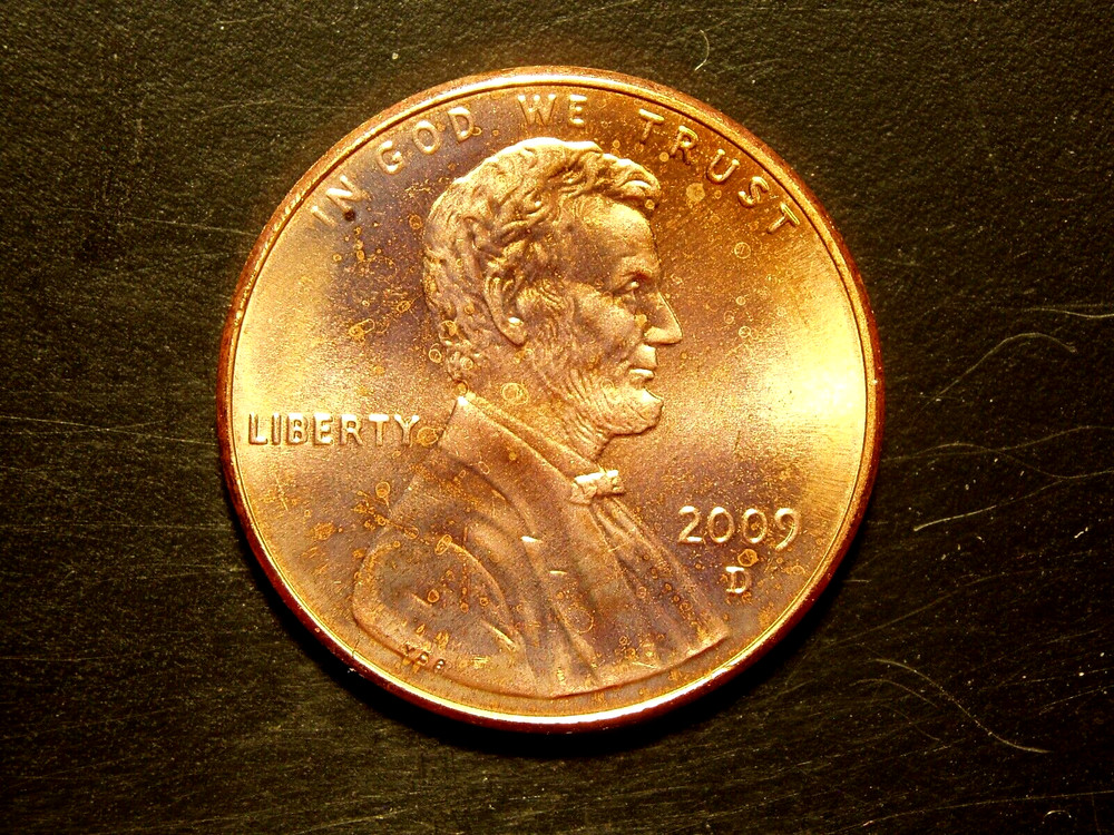 2009-D UNC LINCOLN MEMORIAL CENT #3