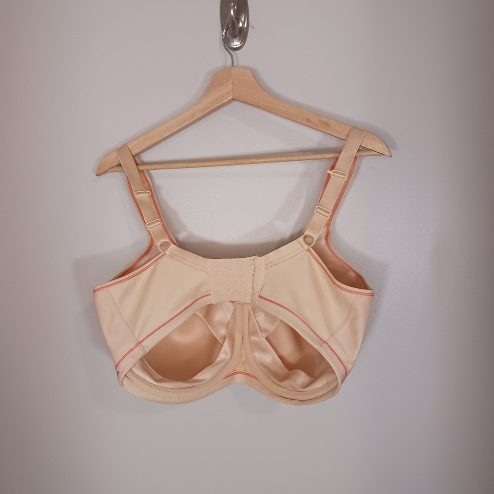 Freya Underwire Bra 38I Beige Full Coverage Support Adjustable Straps