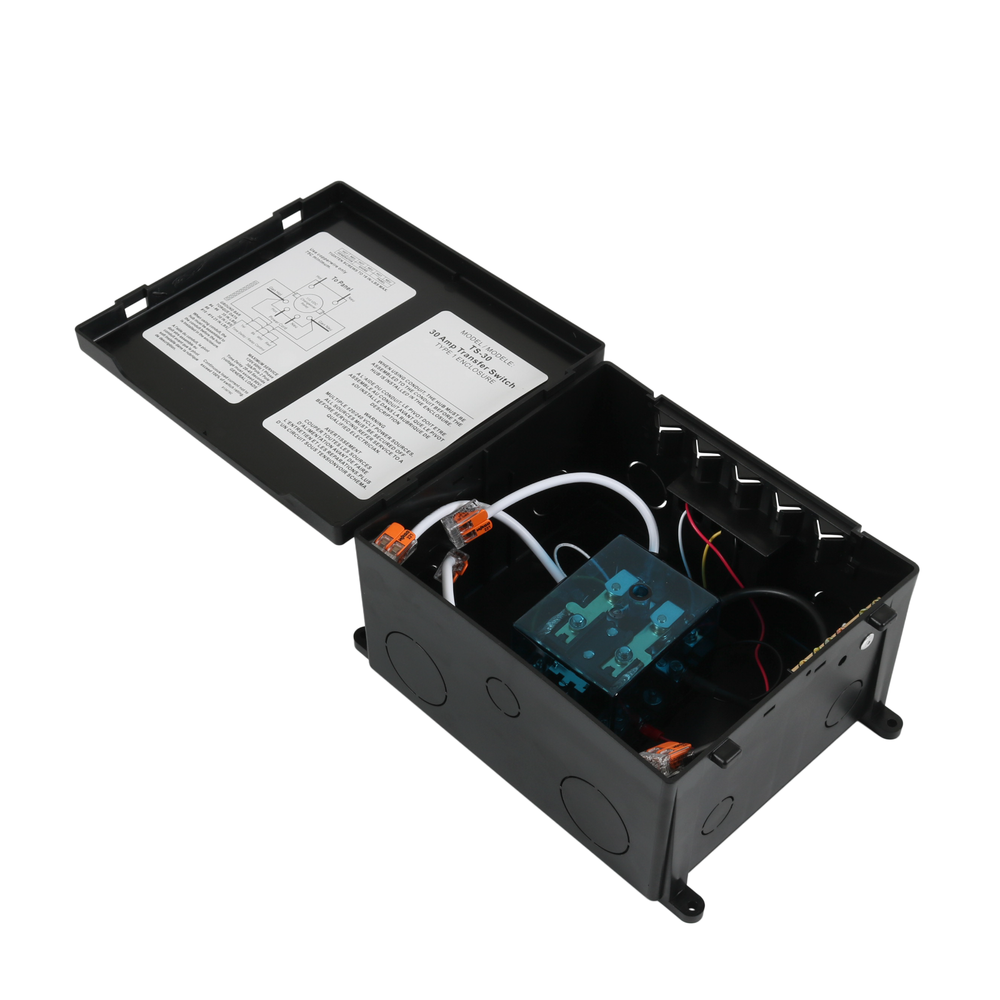 TS-30 30 Amp Automatic Transfer Switch For Inverter, shore power or generators