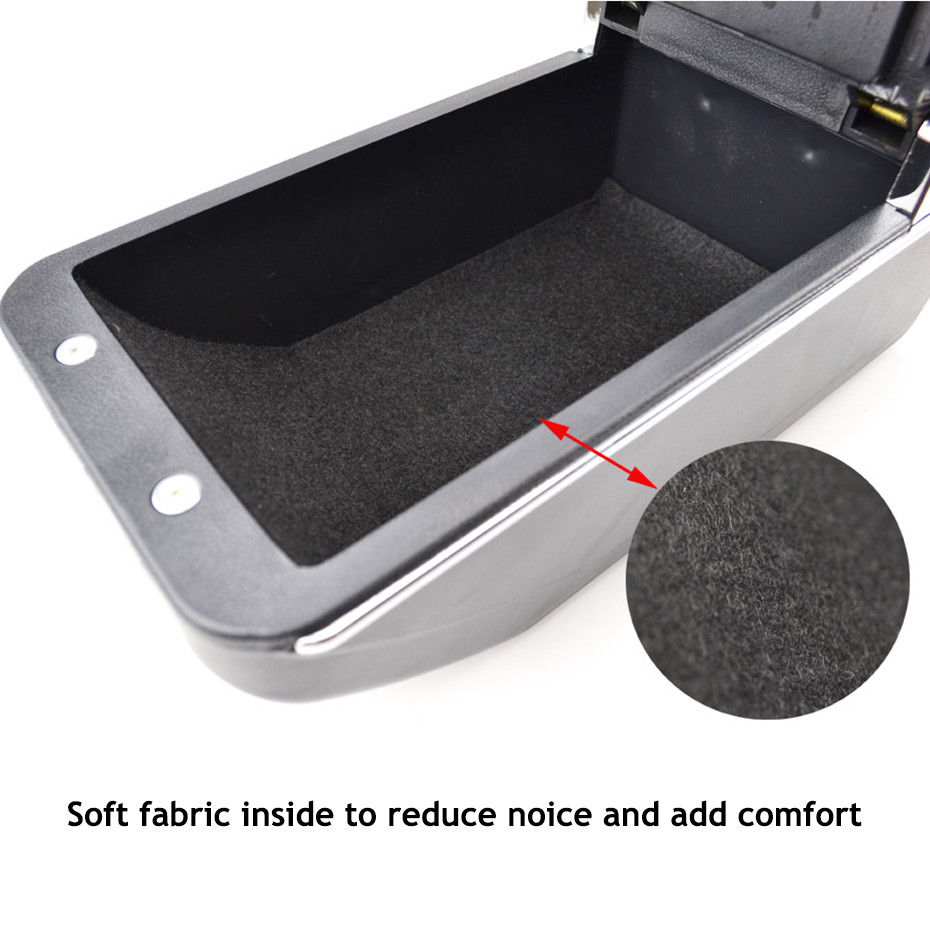 Arm Rest Armrest Console Centre Storage Box Tray For Mazda CX-3 2015-2018