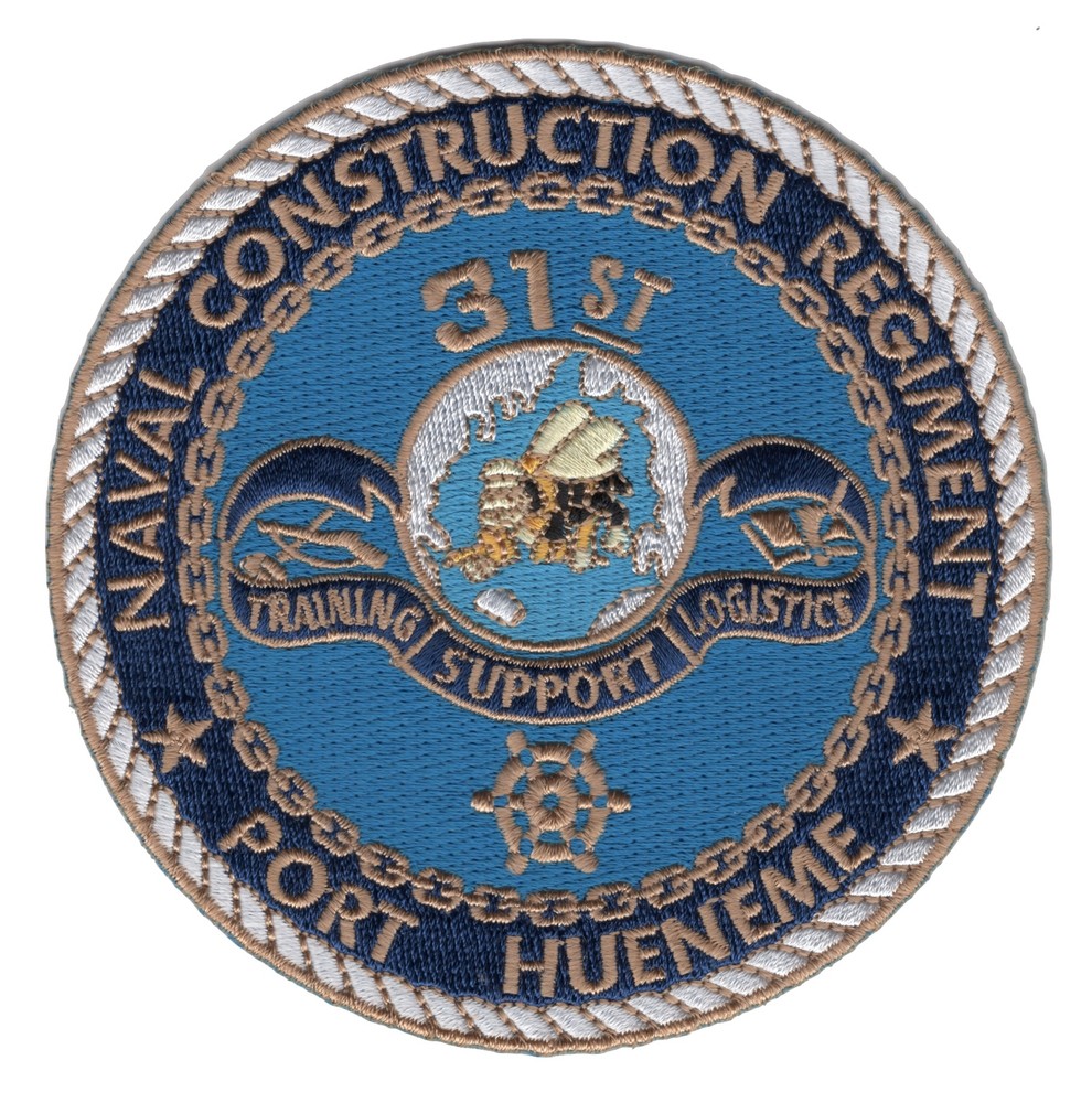 31st Naval Construction Regiment Patch - Port Hueneme