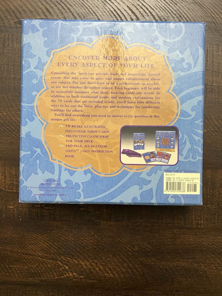 SIMPLY TAROT CARDS & Instruction Book Set Complete 2007