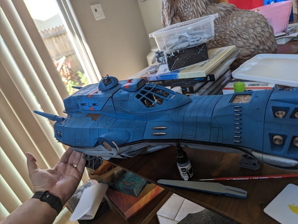 Beta Centauri Spaceship | 2nd Dynasty | Sci-fi Miniature | 28mm