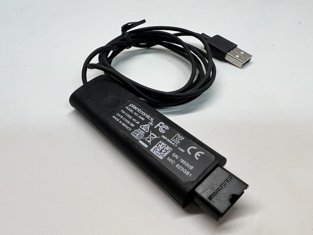 Plantronics DA80 USB Audio Processor Telephone Headset