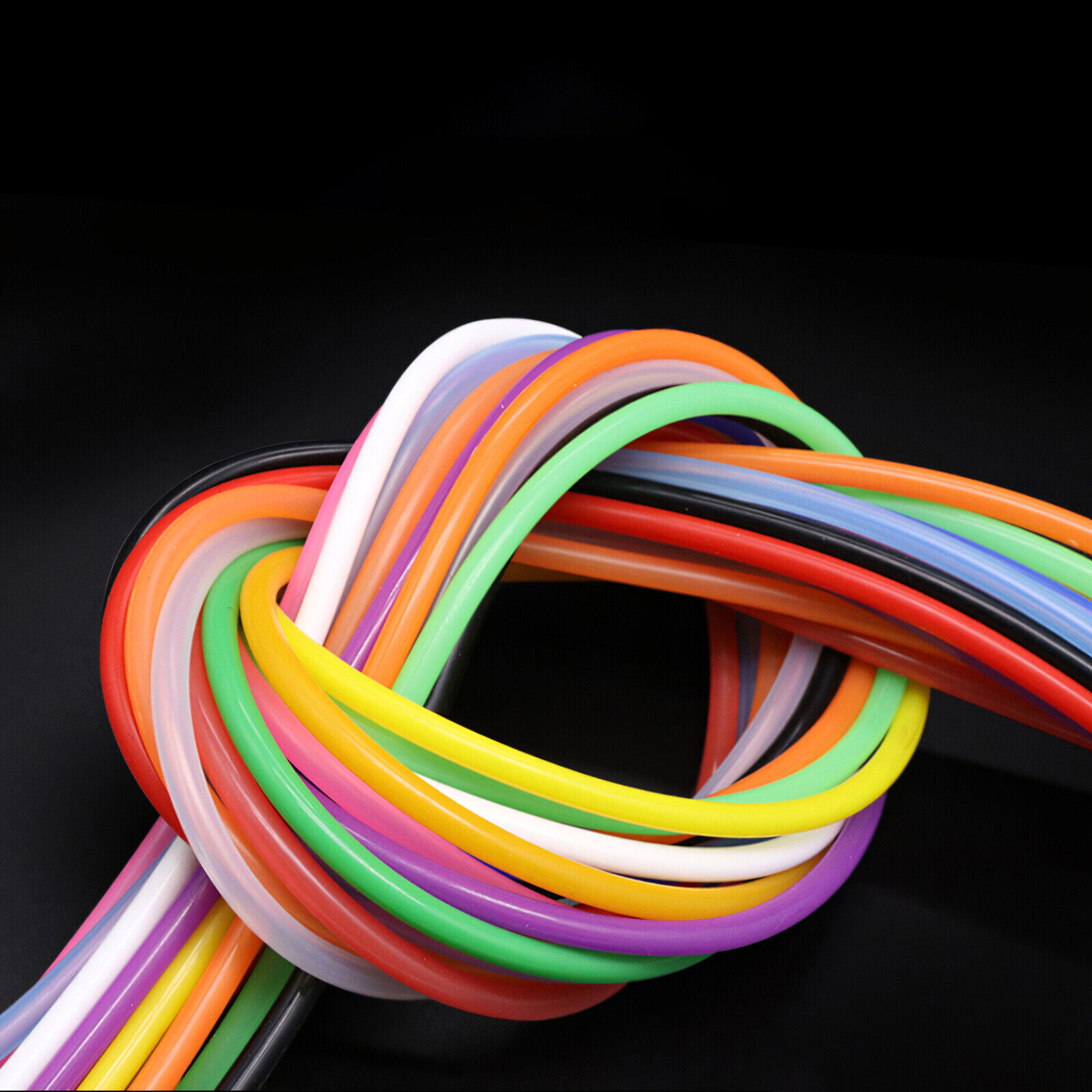 High Temp Food Grade Silicone Tube Flexible Rubber Pipe Various Colors & Sizes