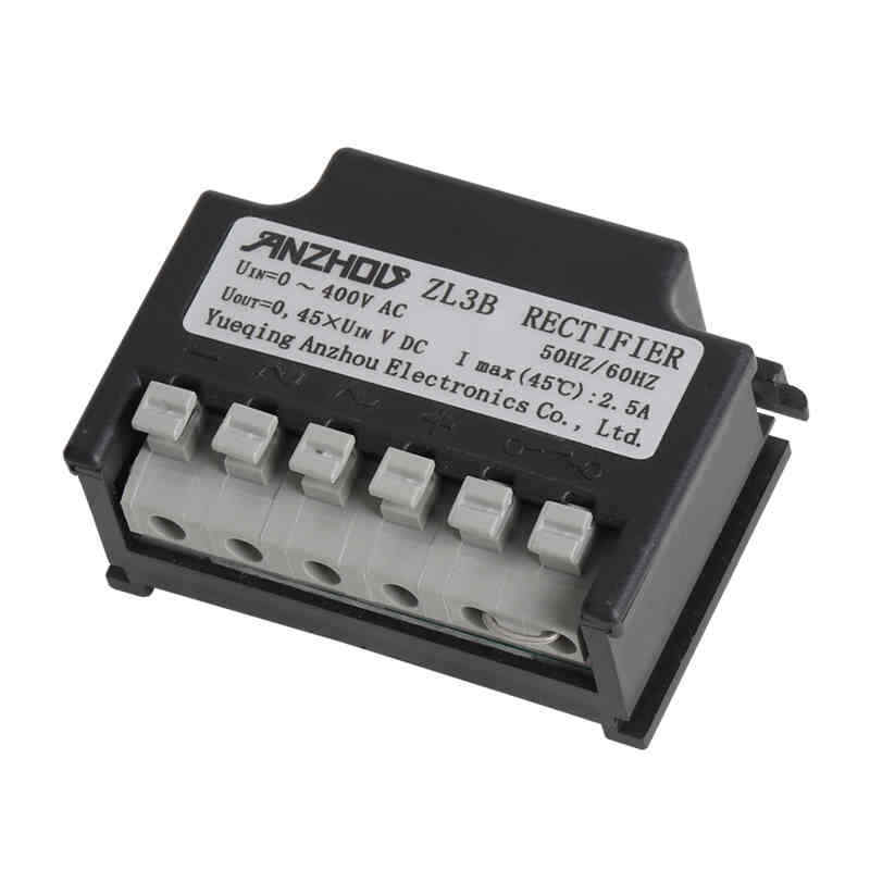 ZL3B RECTIFIER Motor Brake Half Wave Rectifier 400Vac 2.5A