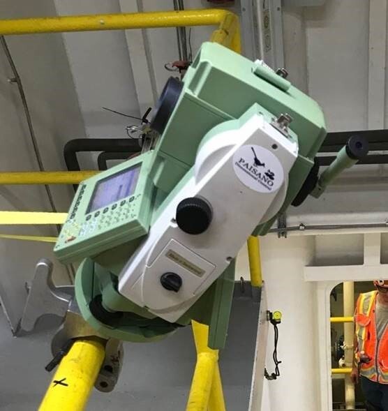 Total Station Scaffold/Handrail Clamp