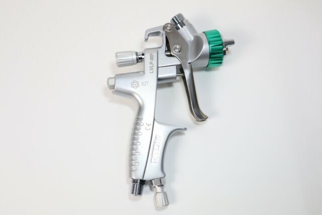 LVLP Spray Gun Kit – ATOM X27 Gravity Feed with FREE GunBudd Light System!!