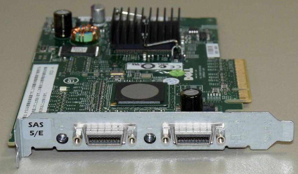 Dell LSI M778G PCI Express x8 Dual External Port Perc 5/E SAS Raid Controller