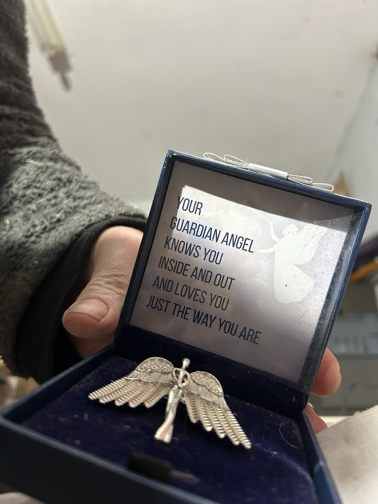 Sincerely For You Guardian Angel Pin