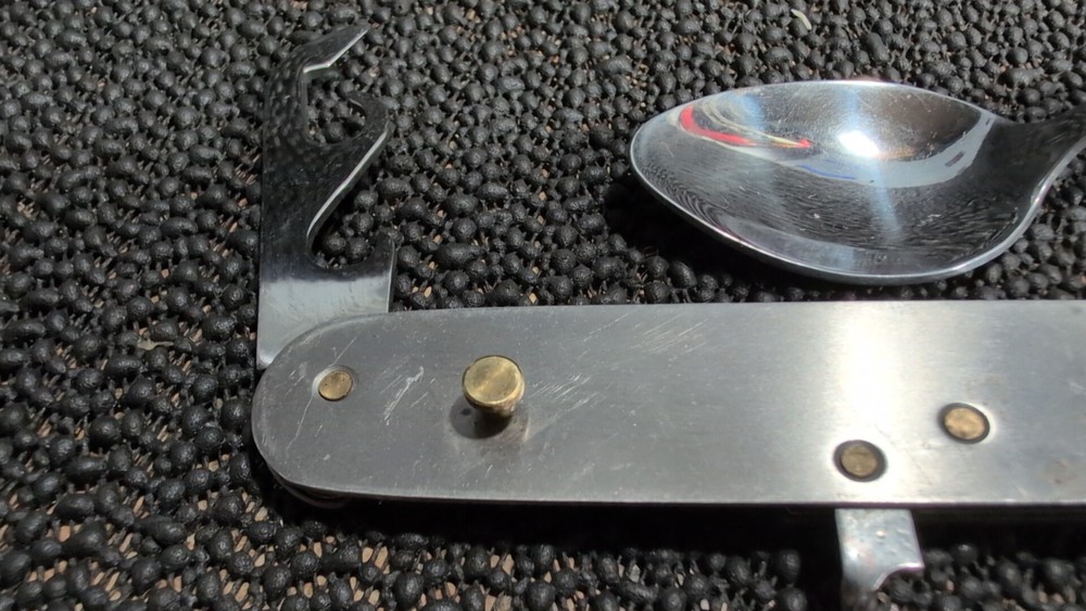 Ozark Trail multi tool camping boy scout fold knife spoon fork