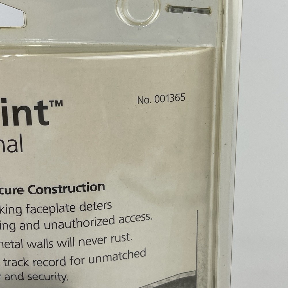 NEW Kidde Access Point Spare 5 Key Storage Push Button Combination Lock Titanium