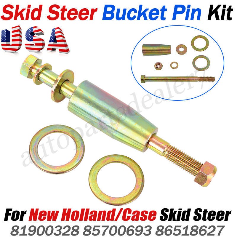 Bucket Pin Kit 81900328 for New Holland LS170 L170 LS160 L160 L175 L185 LS180 US