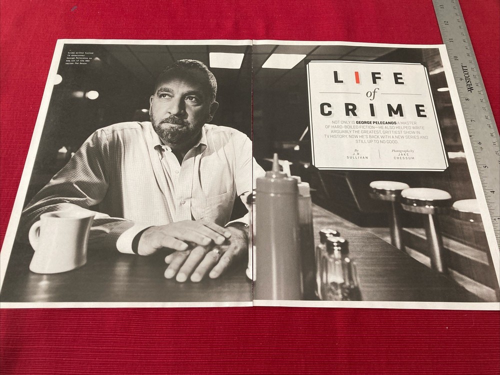 Writer George Pelecanos 8-page 2018 Print Article