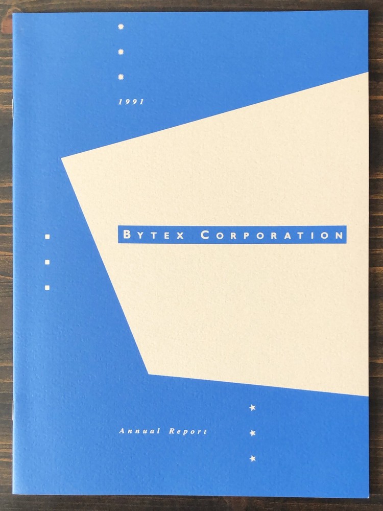 1991 Bytex Annual Report