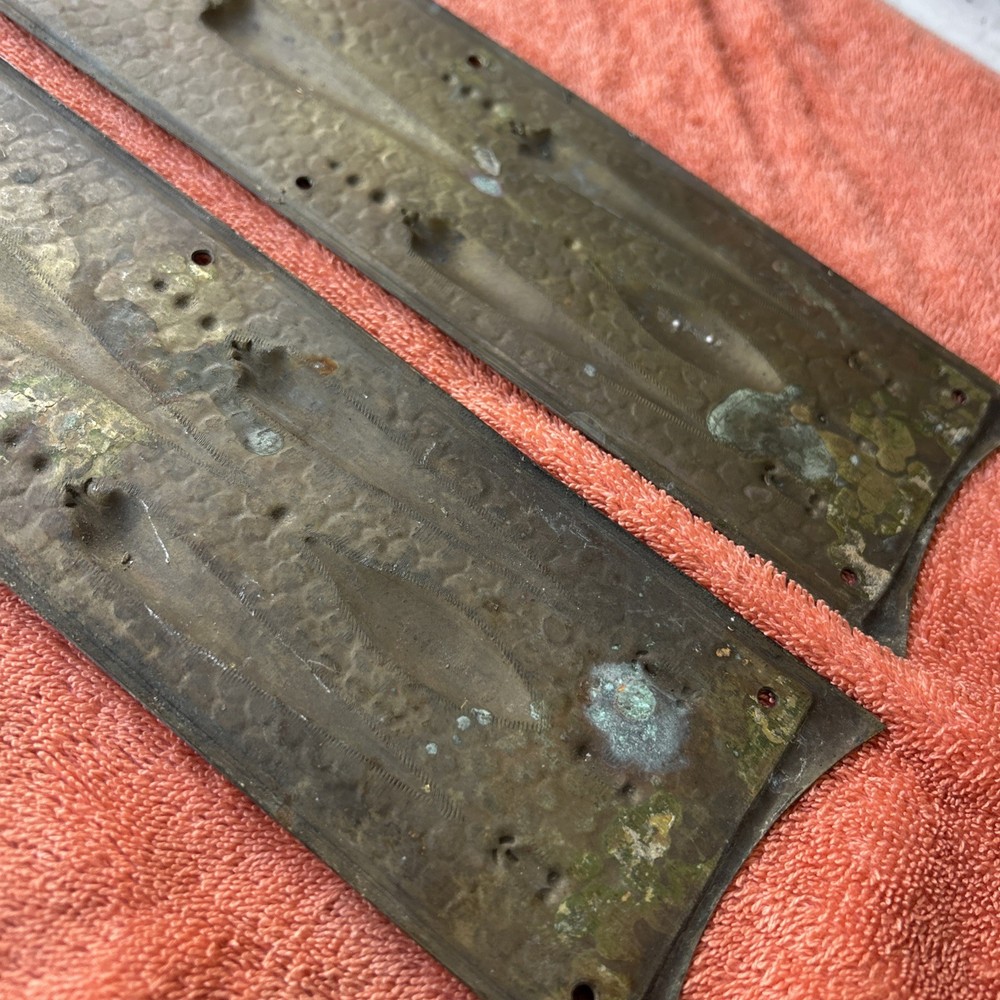 Vintage Brass Door Decor