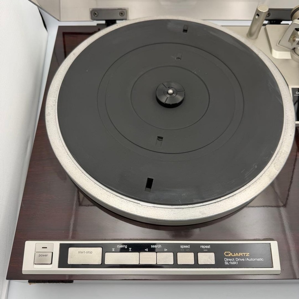 Technics SL-MA1 Direct Drive Turntable Record Player Working