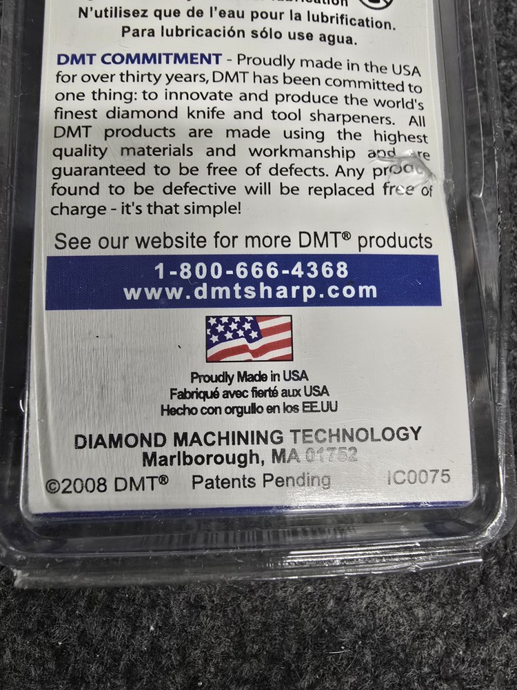 DMT DIEFOLD MAGNA-GUIDE SHARPENING ACCESSORY KIT, KNIFE CLAMP, GUIDE, NEW