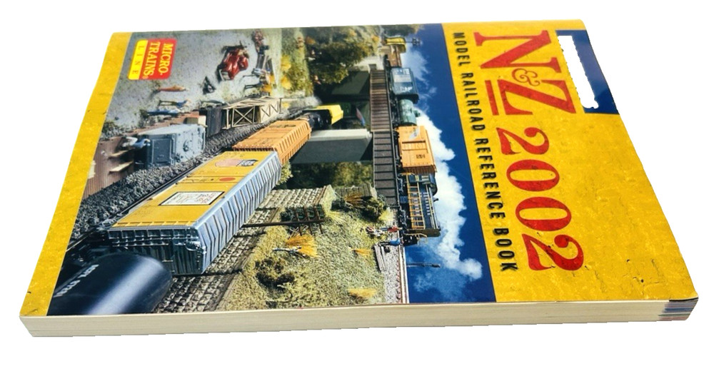 Vtg WALTHERS N & Z 2002 MODEL RAILROAD REFERENCE BOOK 2001