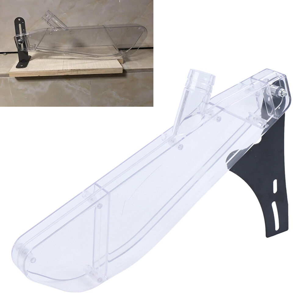 Transparent Table Saw Blade Guard +Dividing 12" Table Saw Protective Cover Case