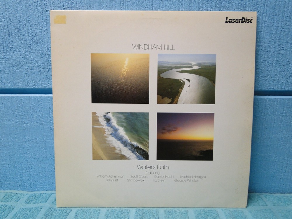 Windham Hill Water's Path Laserdisc -EXTRA LDs SHIP FREE