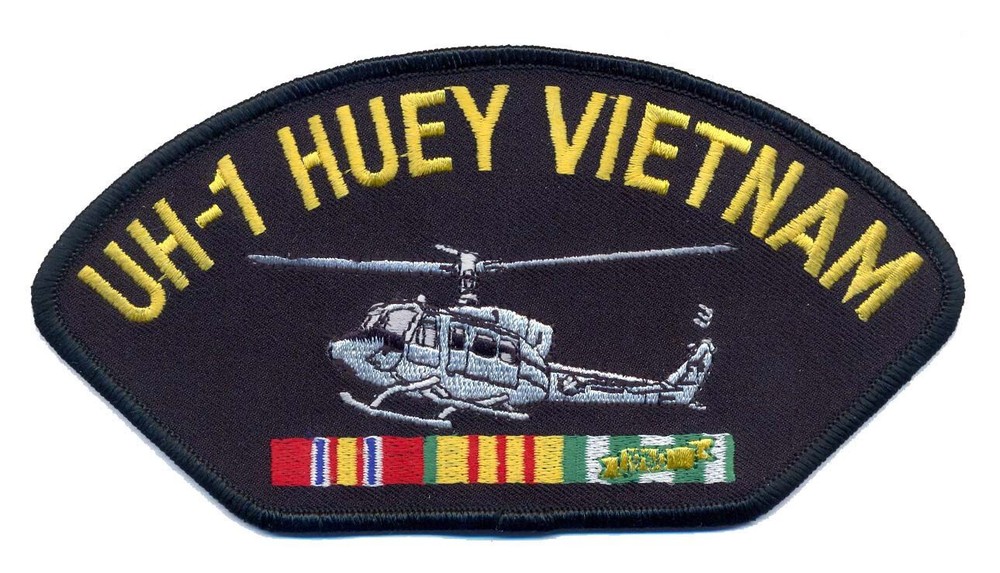 UH-1 Huey Vietnam Hat Patch Officially Licensed