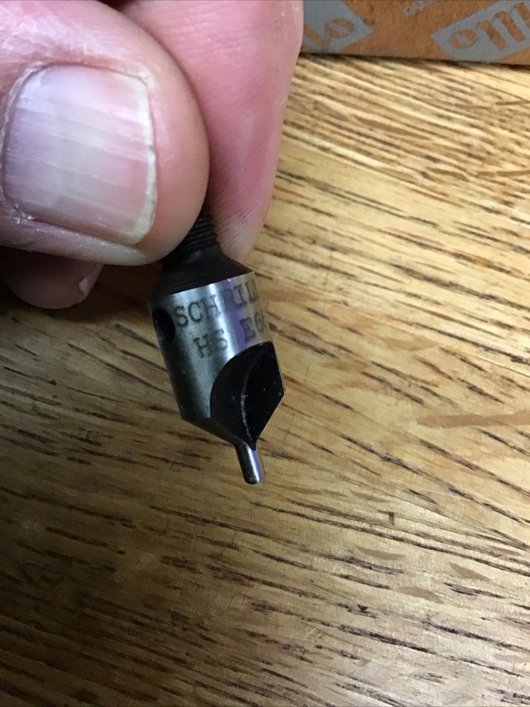 (1) Threaded Shank Stop Countersink 7/16" 90° 3/32” Schrillo Cat#6014-B