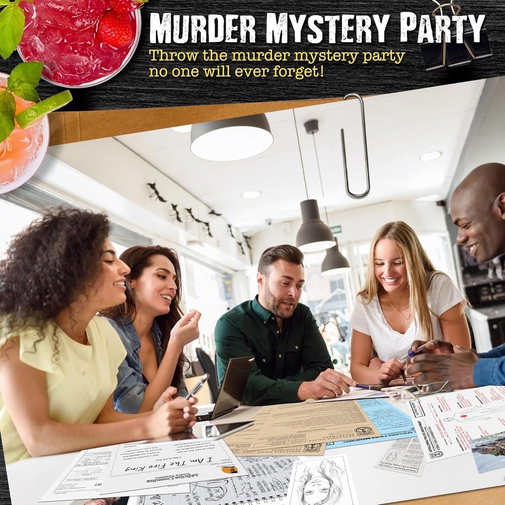 Unsolved Case Files | Cahill, Max - Cold Case Murder Mystery Game
