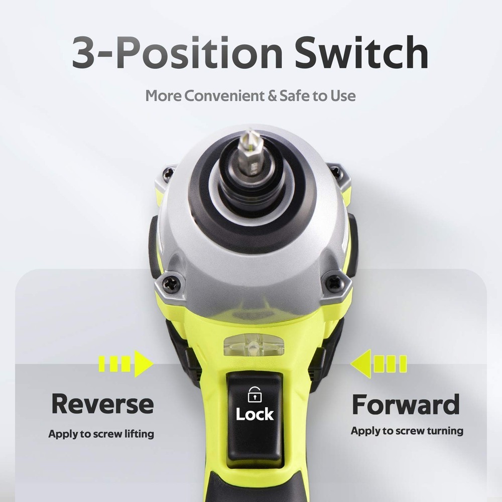 Snap Fresh Cordless Impact Driver Kit 20V MAX