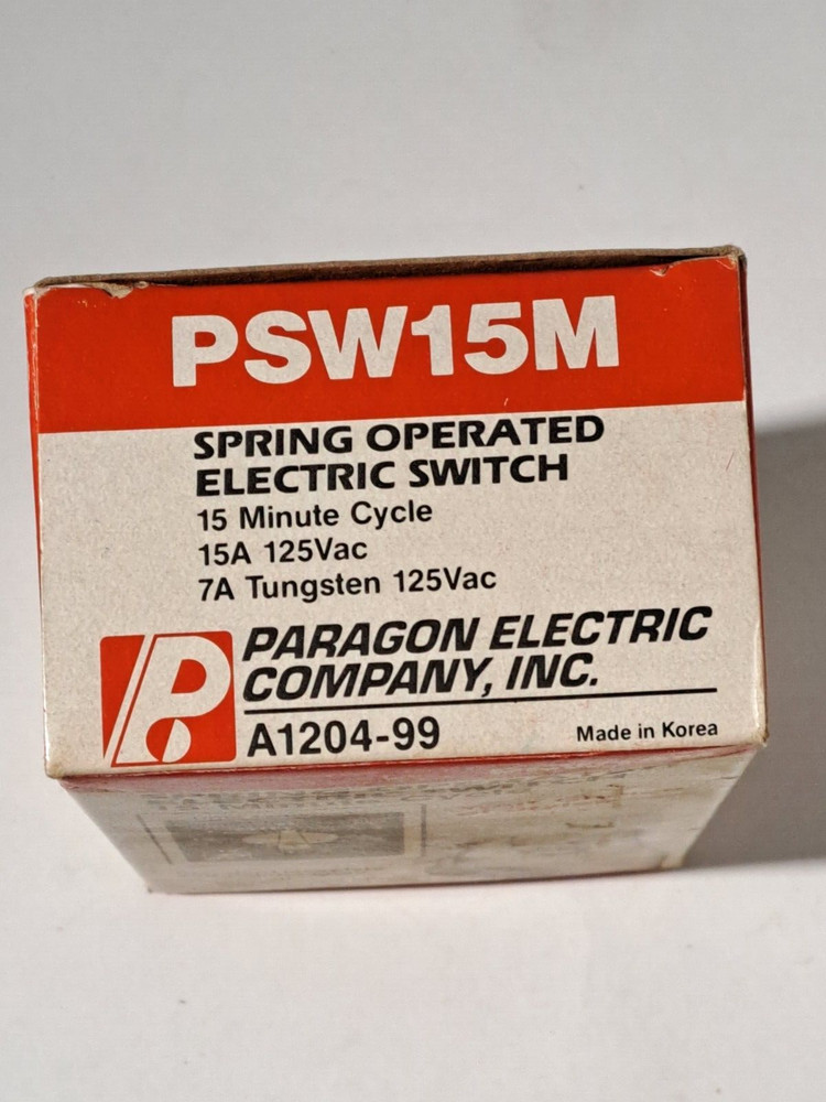 VINTAGE PARAGON ELECTRONIC SPRING OPERATED ELECTRONIC SWITCH PSW15M