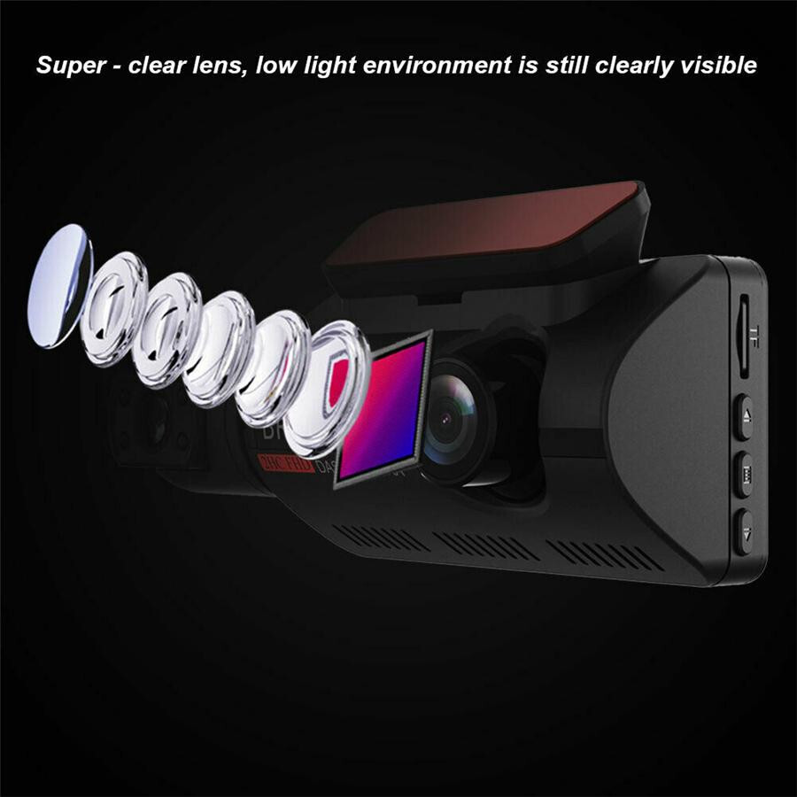 3in Car DVR Video Camera Dash Cam Loop Recording Touch Screen Motion Detection