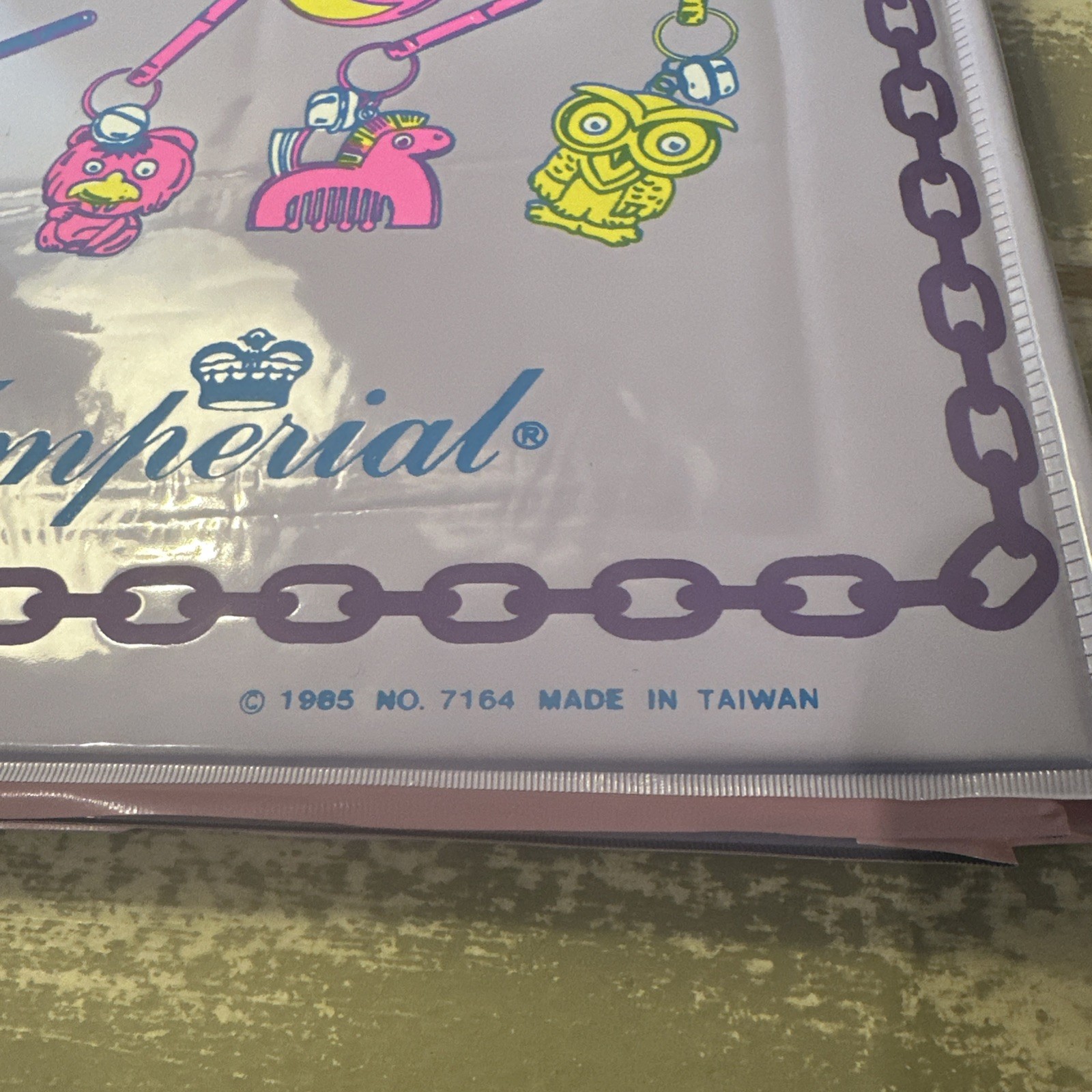 Retro Vintage 1985 Plastic Clip Bell Charms Charms Album NOS New Old Stock!!!