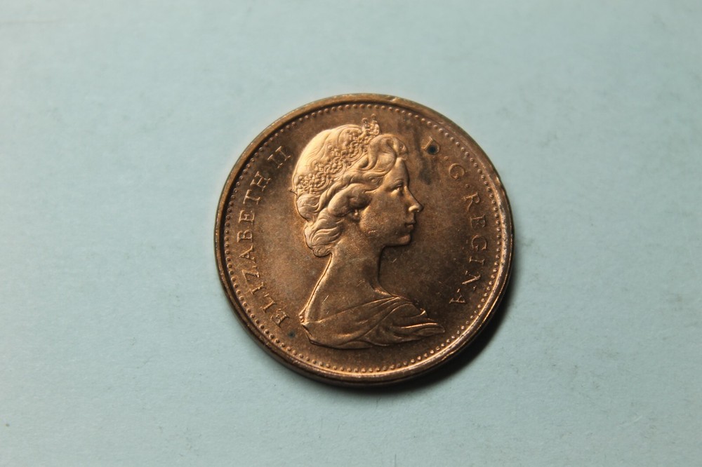 Canada One 1 Cent 1967 Centennial Dove