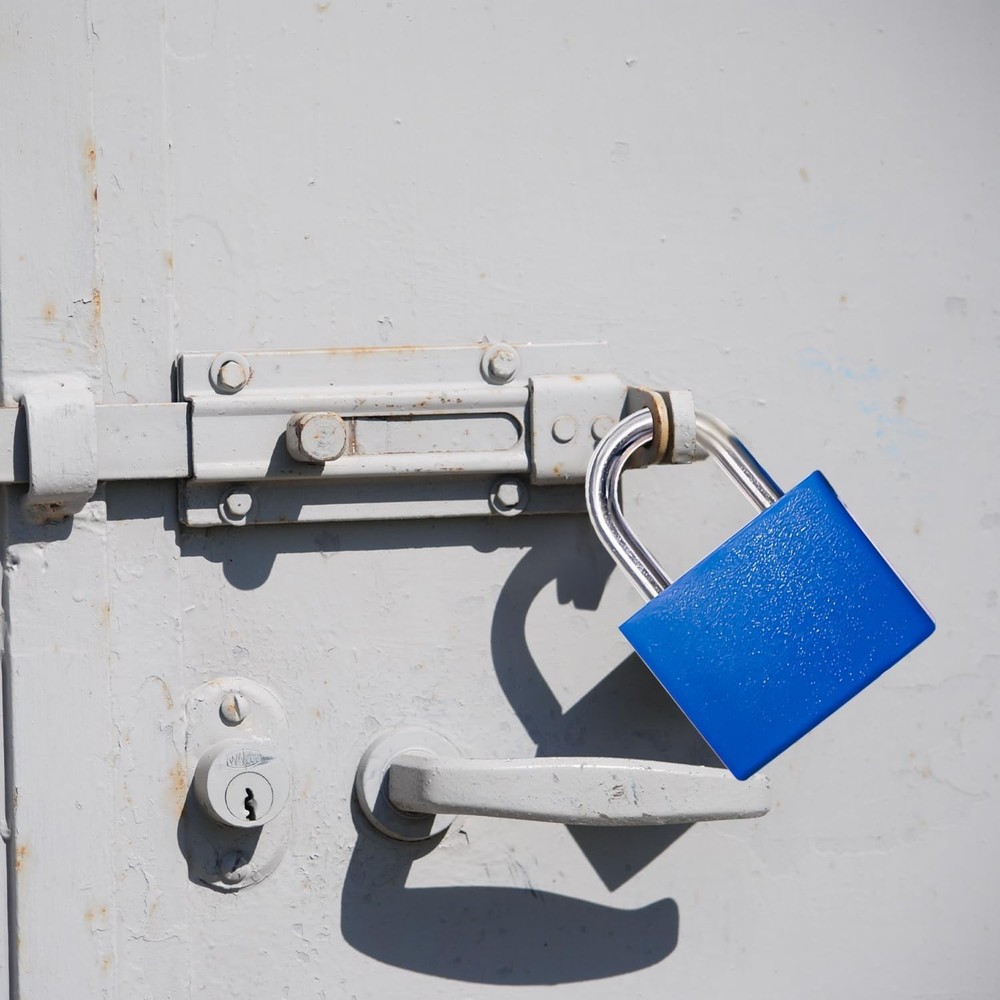 Portable 2-Pack Small Padlocks for Securing Bags and Lockers - Durable Design
