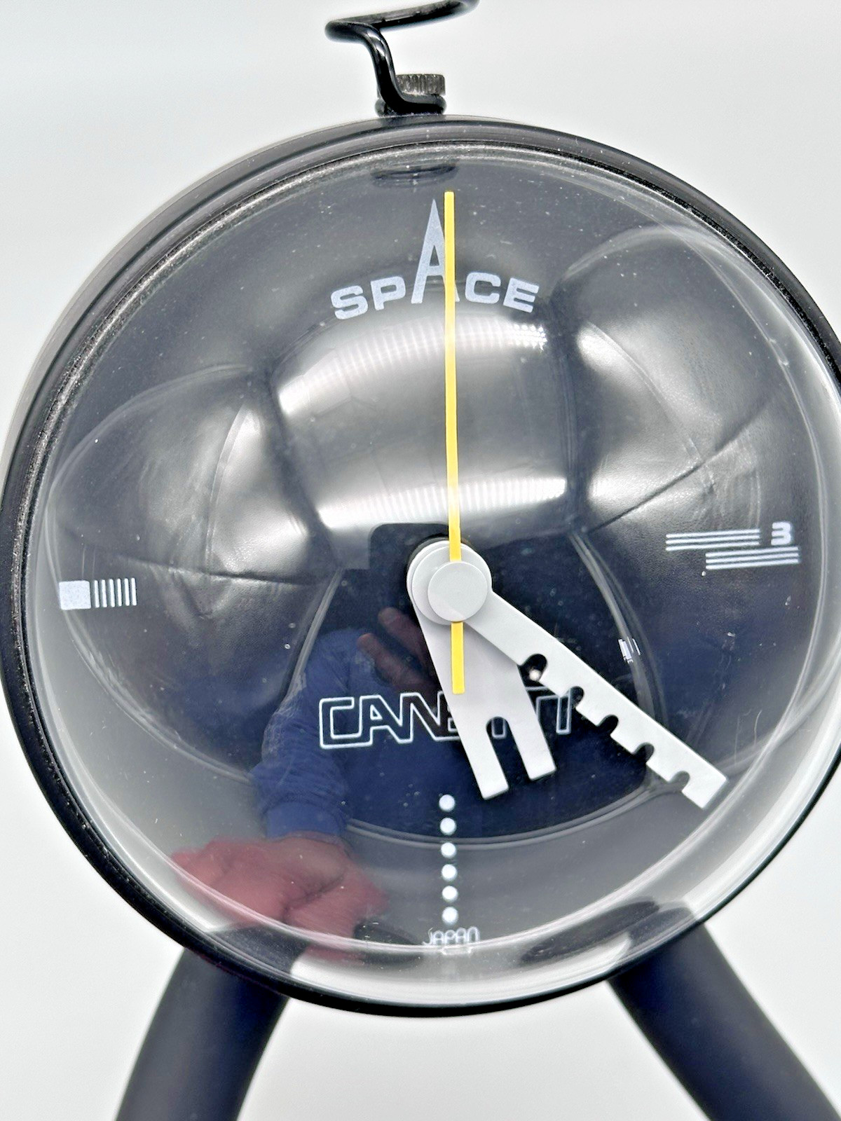 Canetti Space Clock Japan Spaceball Clock Tochigi Tokei TESTED & WORKS GREAT!