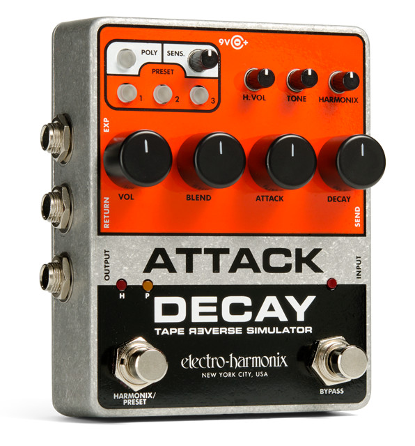Electro Harmonix Attack Decay Tape Reverse Simulator