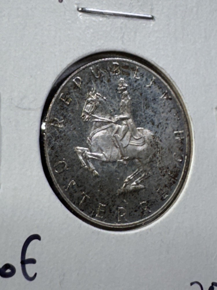 1964 Austria 5 Schilling Silver Proof