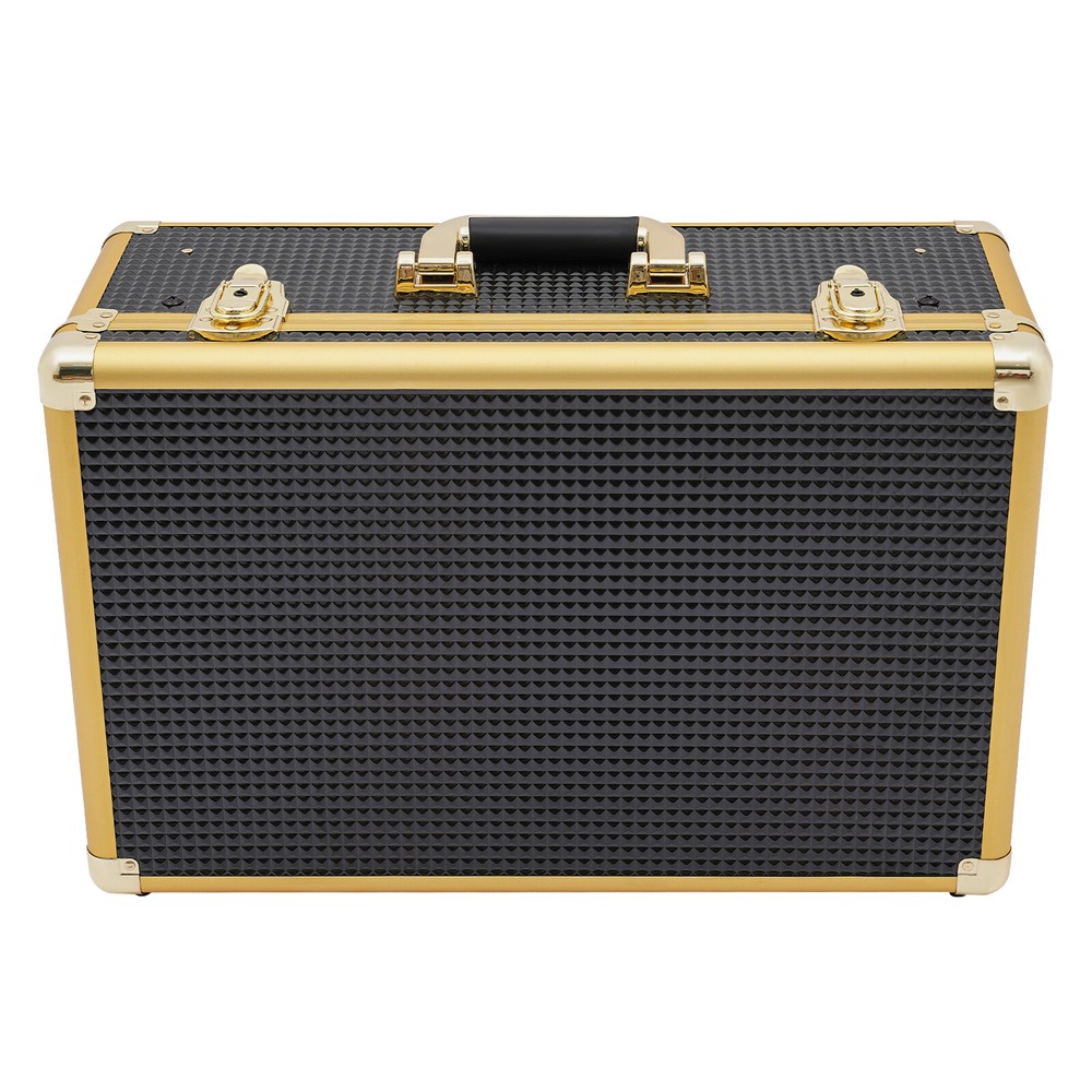 Barber Tool Box Case Organizer Storage Barber Carrying Case with Locks & Keys