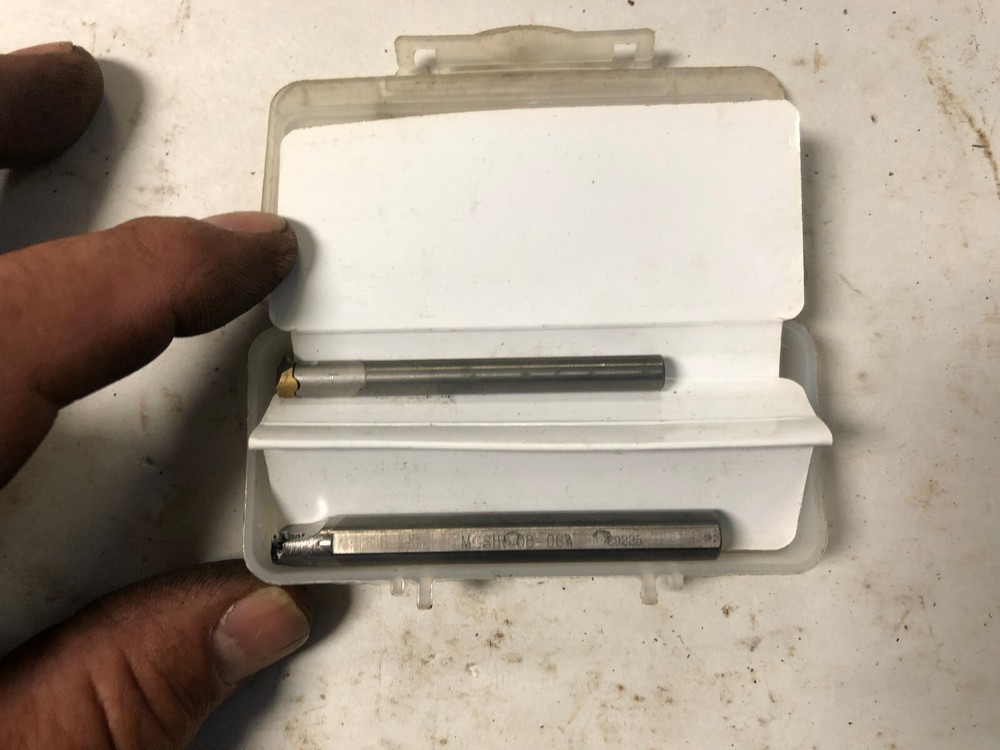 MACHINIST TOOLS LATHE MILL 2 Iscar Micro Solid Carbide Boring Bars DrW1