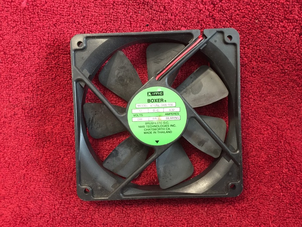 BOXER AVIONICS 12V BRUSHLESS DC FAN MODEL 4710NL-04W-B30