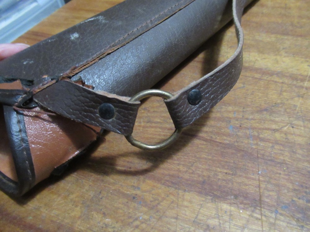 Archery Quiver Arrow Holder Brown Scabbard