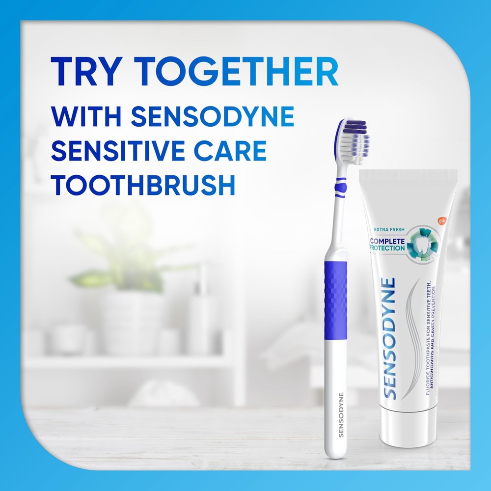 Sensodyne Complete Protection Sensitive Toothpaste For 3.4 Ounce (Pack of 2)